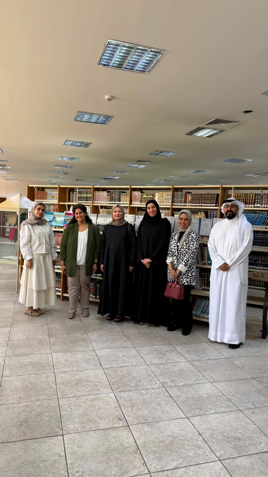 تعزيزاً للتعاون الثقافي.. وفداً من مكتبة الكويت ال ...